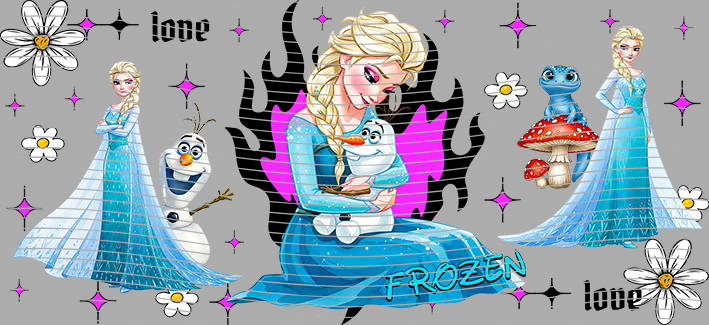 16oz Disney style-D-1081